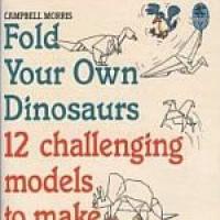 Fold Your Own Dinosaurs