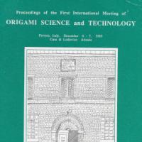 Proceedings of the First International Meeting of ORIGAMI SCIENCE and TECHNOLOGY