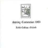 BOS Convention 1983 Spring
