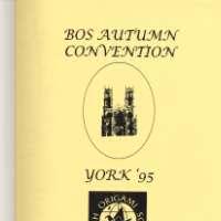 BOS Convention 1995 Autumn