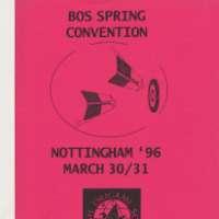 BOS Convention 1996 Spring