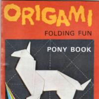 Origami Folding Fun Pony Book