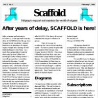 Scaffold Vol 1, Issue 1 (E-book)