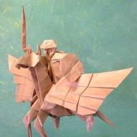 
<span>A Knight on Pegasus</span>
