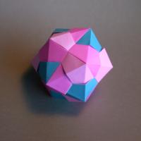 
<span>An icosahedron with 6 units</span>
