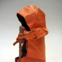 
<span>Monk with a stick</span>
