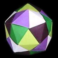 
<span>Regular Dodecahedron Structures made from 30 Rhomboid Units</span>

