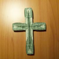 
<span>3 D Dollar Cross</span>
