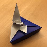 
<span>Triangular box - lid (seagull)</span>

