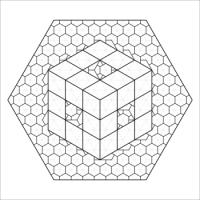 
<span>Menger Sponge level 1</span>
