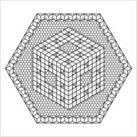 
<span>Menger Sponge level 2 I</span>
