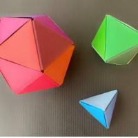 
<span>Tetrahedron Octahedron Icosahedron</span>
