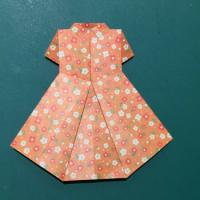 
<span>Short sleeve one-piece dress</span>
