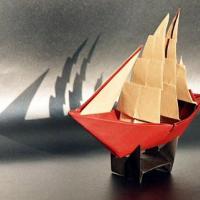 Full rigged ship