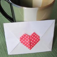 Envelope - heart