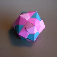 An icosahedron with 6 units