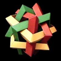 Six Intersecting Squares