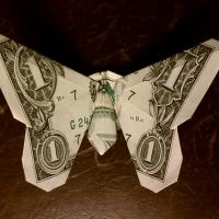 LaFosse's Dollar Bill Butterfly