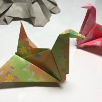 Crane Shaped receptacle