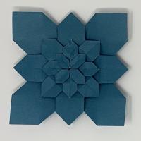 Development of a hydrangea fold