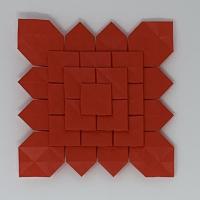 Three-step pyramid