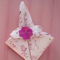 Tote bag with flowers