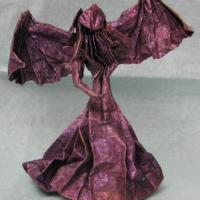 Lady with wings