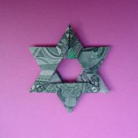 Star of David Money Fold
