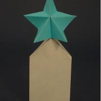 A Strip of Paper with Star