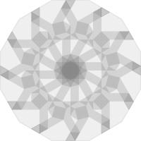 Dodecagonal Patterns 3, 4, 5