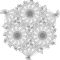 Hexagonal tessellation of dodecagons #1
