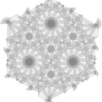 Hexagonal tessellation of dodecagons #2