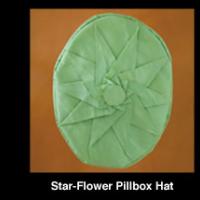 Star-Flower Pillbox Hat