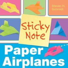Sticky Note Paper Airplanes