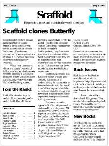 Scaffold Vol 1, Issue 6 (E-book)