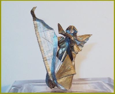 An Angel Playing the Harp