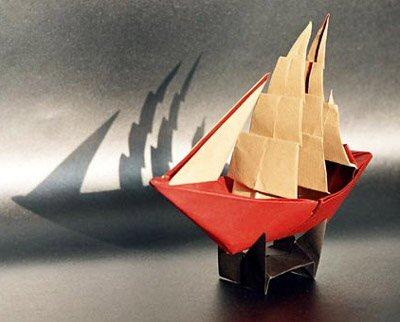 Full rigged ship