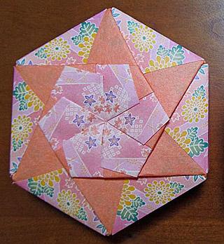 Hexagon Box Starry Pinwheel