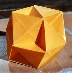 Waterbombic Dodecahedron