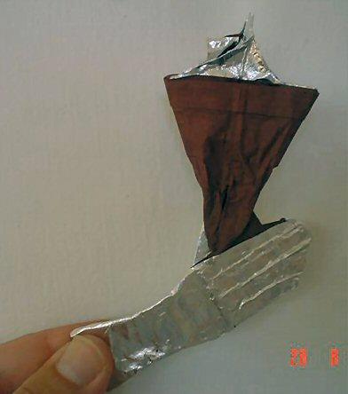 Hand with Olympic Torch