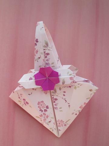Tote bag with flowers