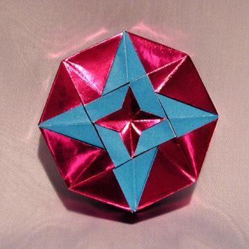 Lid of Octagon Box: DB Stars