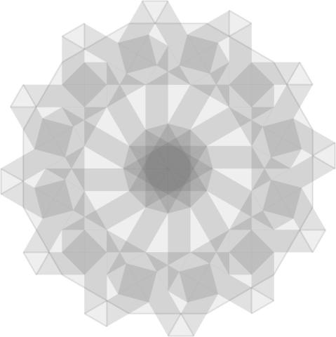 Dodecagonal Patterns 1 &amp; 2