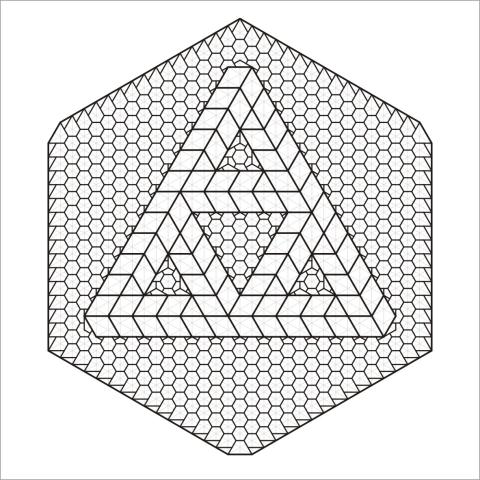 Sierpinski-Penrose Triangle #2