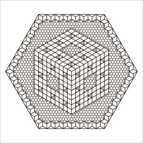 Menger Sponge level 2 I