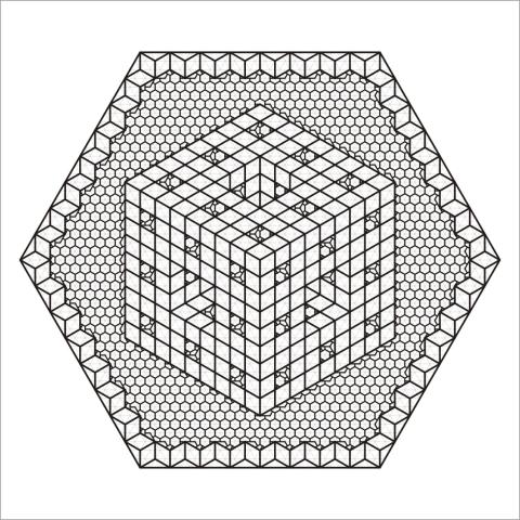 Menger Sponge level 2 II