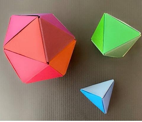 Tetrahedron Octahedron Icosahedron