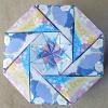 Octagon Box Flowery Pinwheel