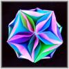 Icosahedron with Curves and Waves