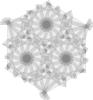 Hexagonal tessellation of dodecagons #1